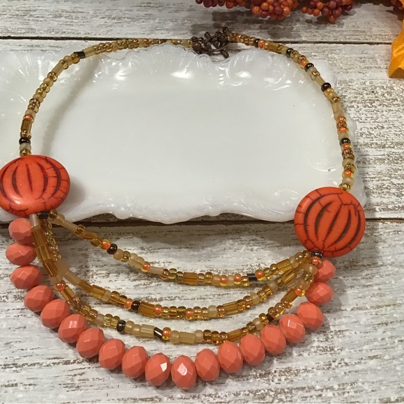 Pumpkin Necklace - Picture 3 of 4